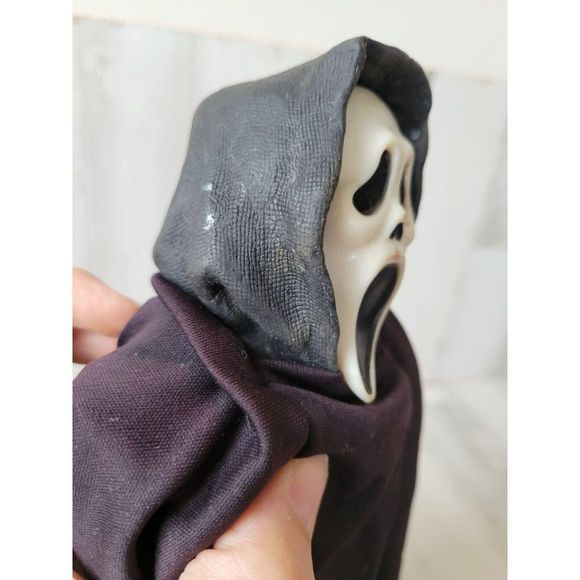 Fun world scream grim reaper hanging mini Halloween props vintage - Picture 5 of 7